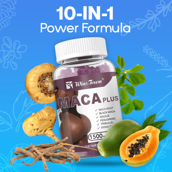 MacaPlus – 100% Natural Gummies for Butt Enhancement