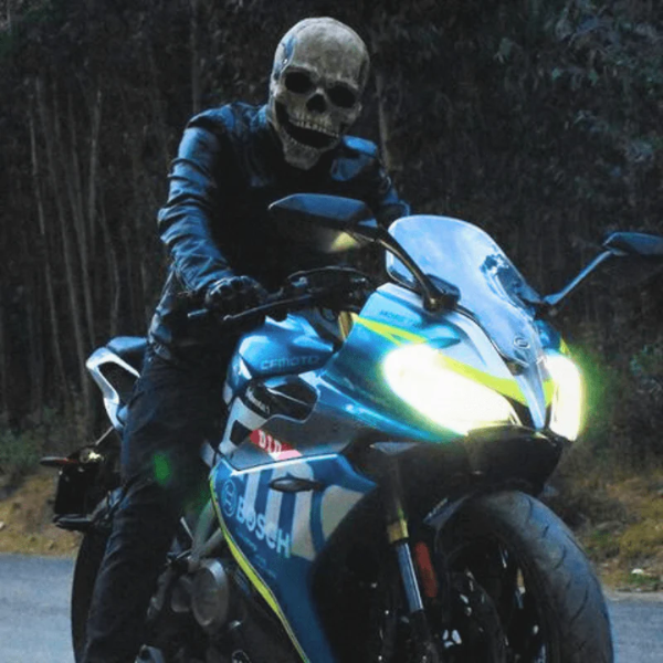 SkullMask™ Full Head Skull Mask with Movable Jaw
