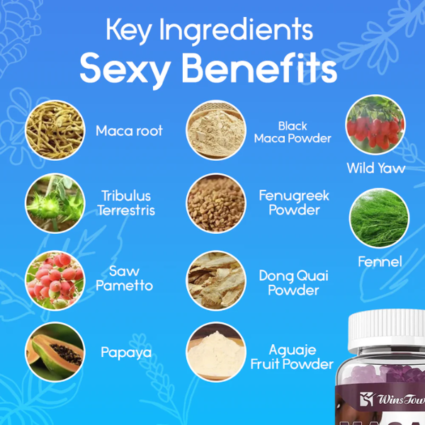 MacaPlus – 100% Natural Gummies for Butt Enhancement