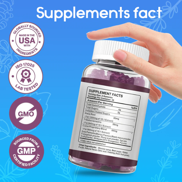 MacaPlus – 100% Natural Gummies for Butt Enhancement
