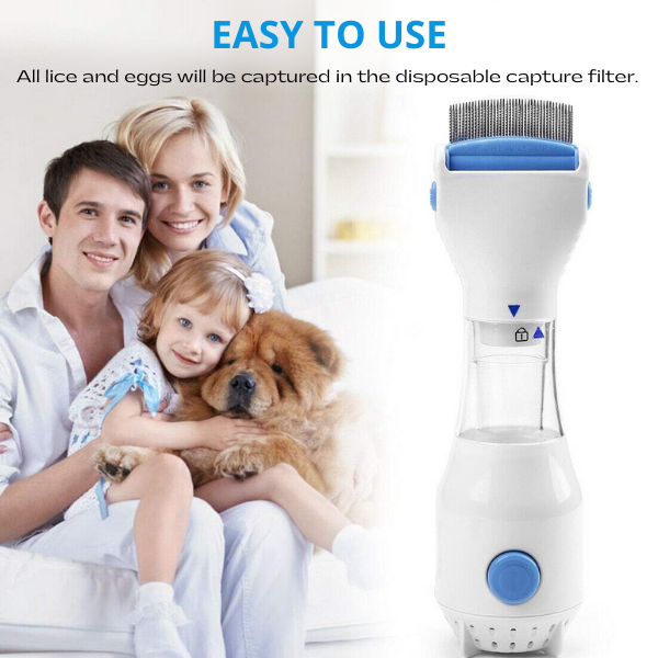 LiceBusterâ„¢ - Electric Comb for Eliminating Lice