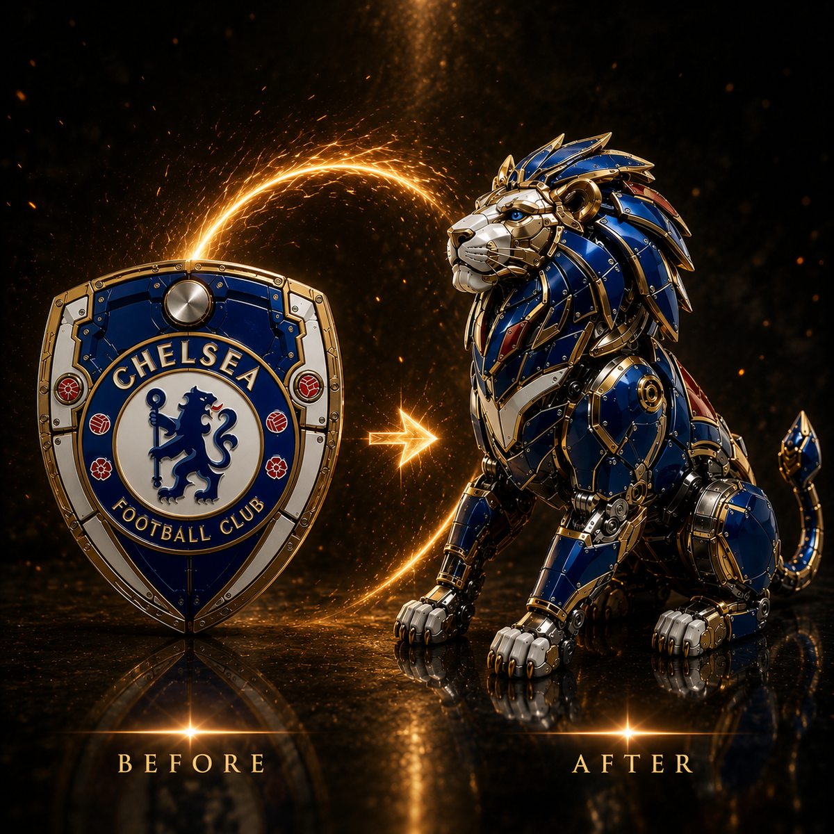 One-Touch Transforming Football Club Shield