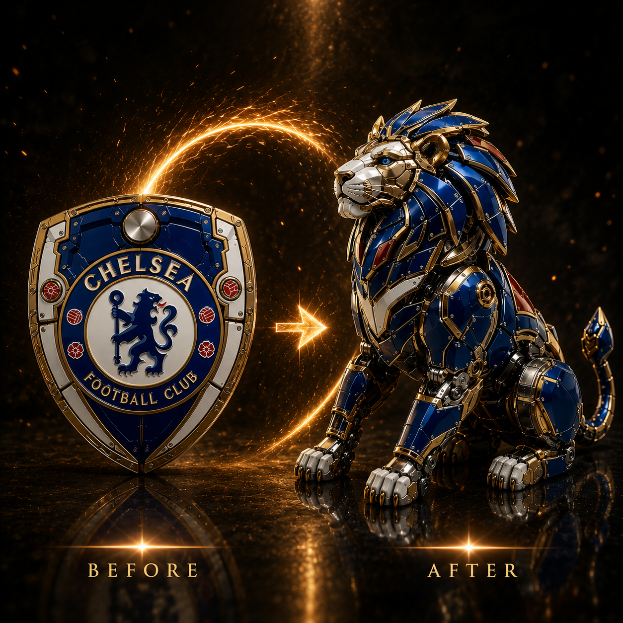One-Touch Transforming Football Club Shield