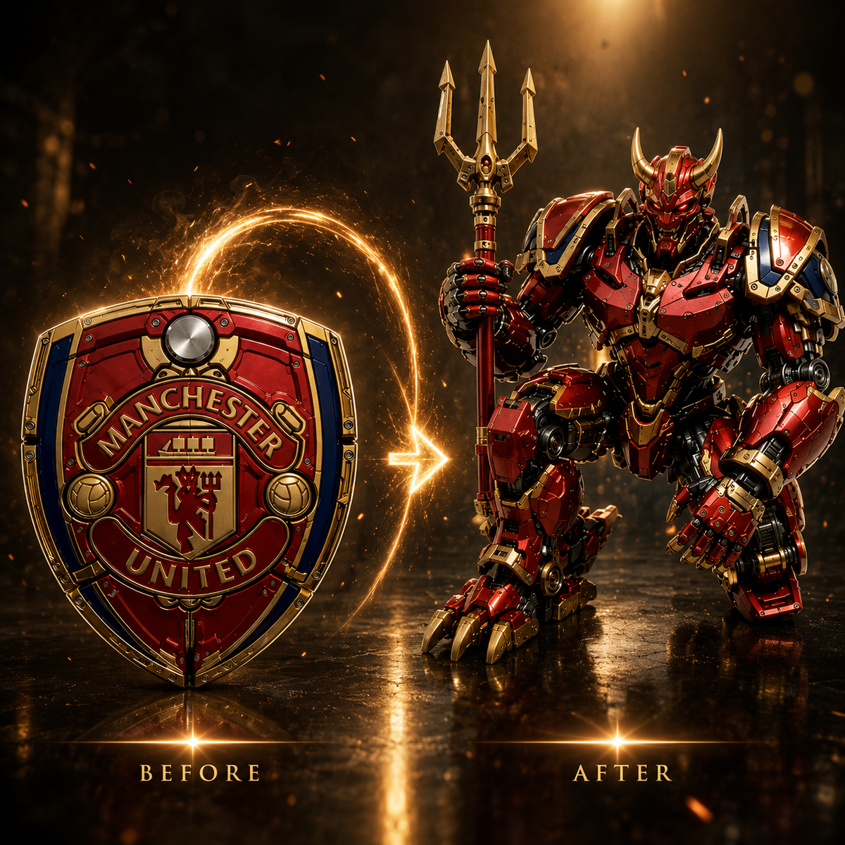One-Touch Transforming Football Club Shield