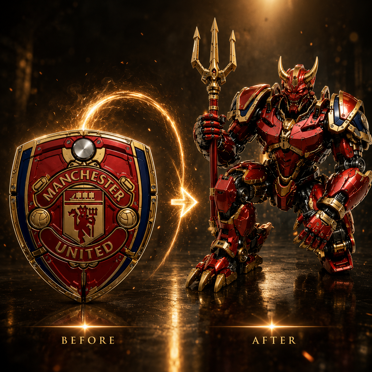 One-Touch Transforming Football Club Shield
