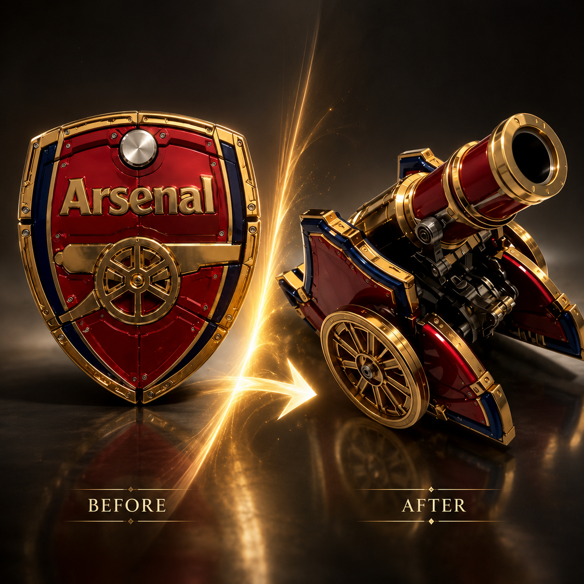 One-Touch Transforming Football Club Shield