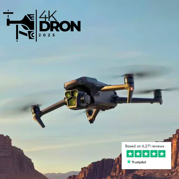 Lanus® 4K Drone 2025 – Auto Return, Brushless Motor, Circular Flight, Waypoints, Altitude Hold, Headless Mode, 43min Flight Time