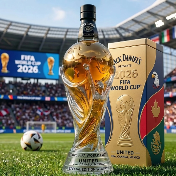 World Cup Trophy Decanter Bottle - Limited Championship Edition