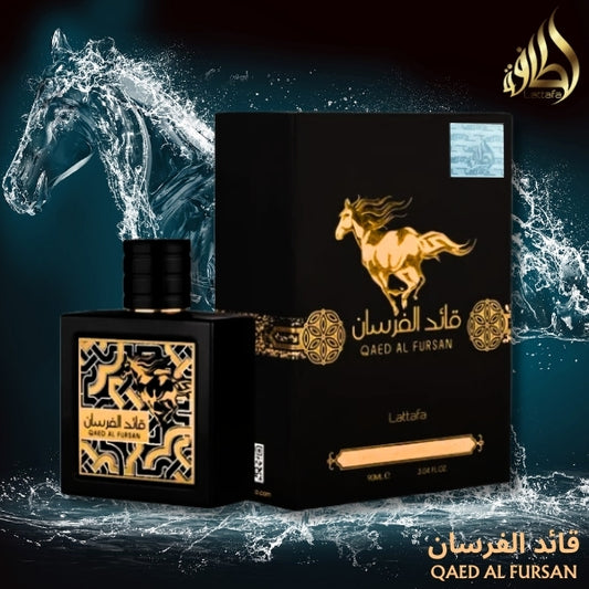 3,04 oz Qaed Al Fursan Lattafa Perfumes