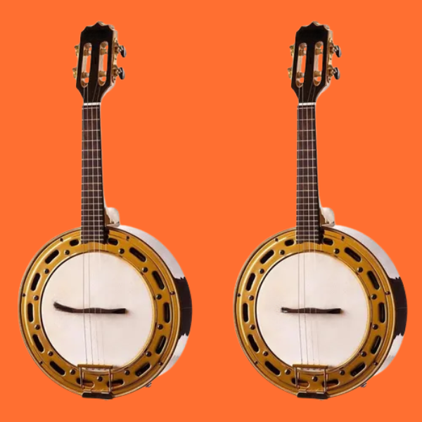 2 Original Billy Bones & Johnny Ribs™ Banjos