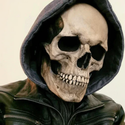 SkullMask™ Full Head Skull Mask with Movable Jaw