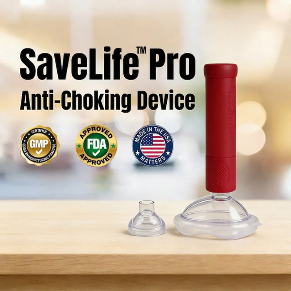 SaveLife™ Pro - 2026 Upgraded Emergency Anti-Choking Rescue Device Trusted by Thousands of Families