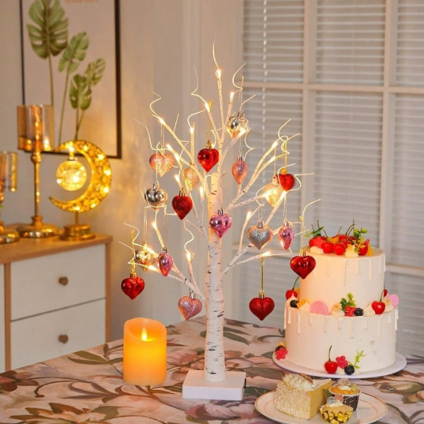 The "Love Glow" Enchanted Birch Tree
