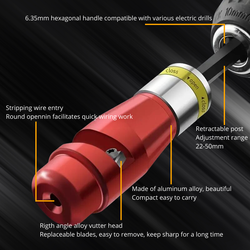 WirePro™ - Wire Stripping and Twisting Tool