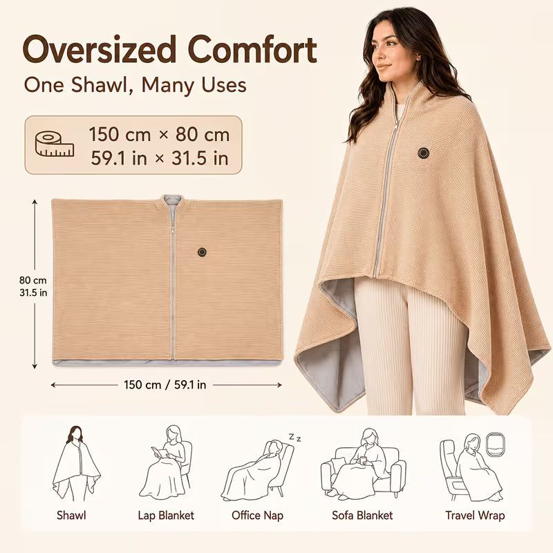 Cozy Heated Blanket