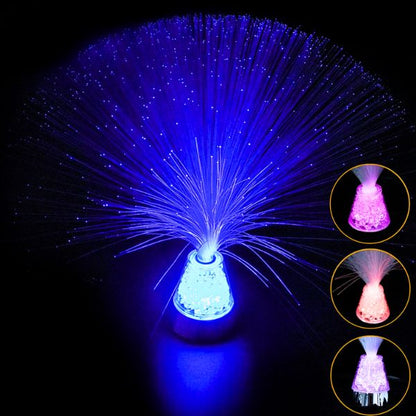 Amore™ Crystal Base Fiber Optic Lamp