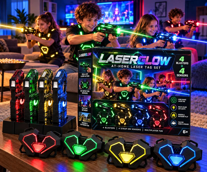 LaserGlow™ The Most Epic Laser Tag Your Kids Will Ever