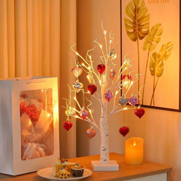 The "Love Glow" Enchanted Birch Tree