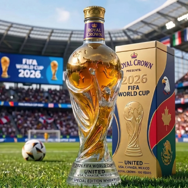 World Cup Trophy Decanter Bottle - Limited Championship Edition