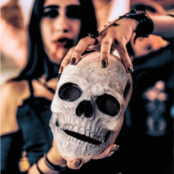 SkullMask™ Full Head Skull Mask with Movable Jaw