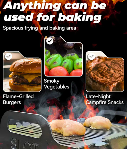 SlotGrill™ Total Freedom to Cook Anywhere