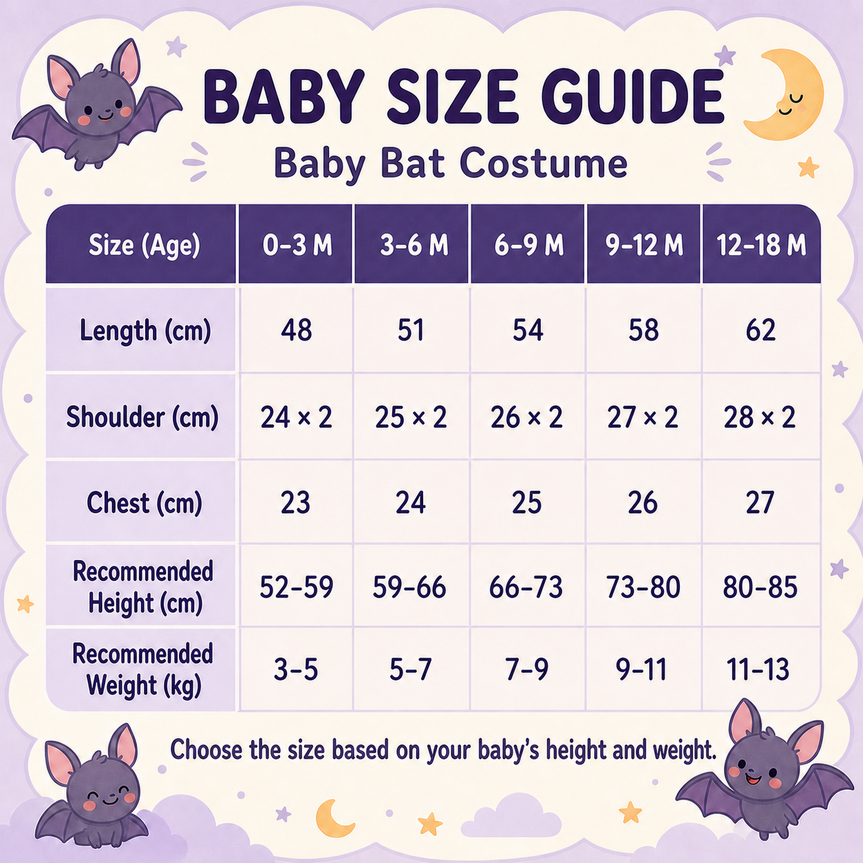 Baby Bat Costume
