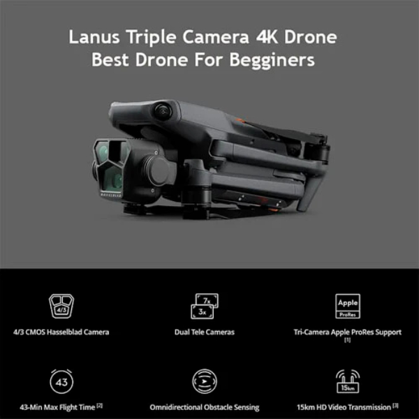 Lanus® 4K Drone with Camera (70% OFF)