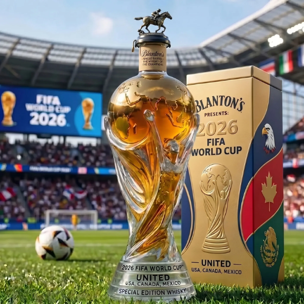 World Cup Trophy Decanter Bottle - Limited Championship Edition