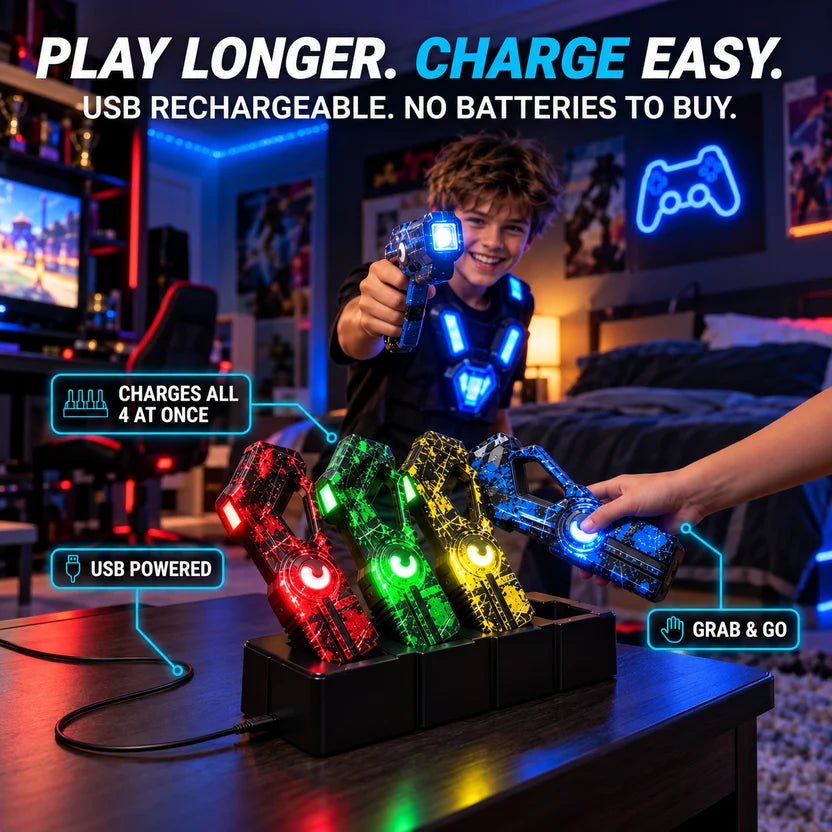 LaserGlow™ The Most Epic Laser Tag Your Kids Will Ever