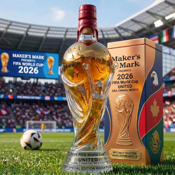 World Cup Trophy Decanter Bottle - Limited Championship Edition