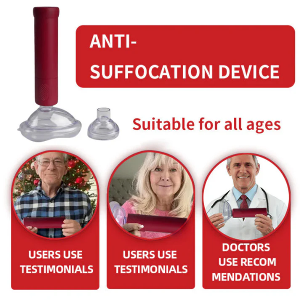 SaveLife™ Pro - 2026 Upgraded Emergency Anti-Choking Rescue Device Trusted by Thousands of Families