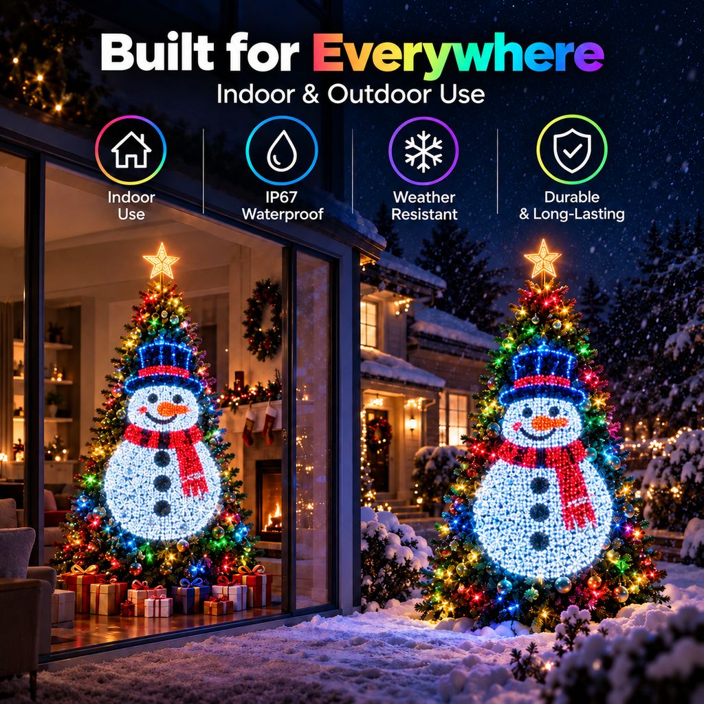 PrismTree™ Smart RGBIC Christmas Tree Lights