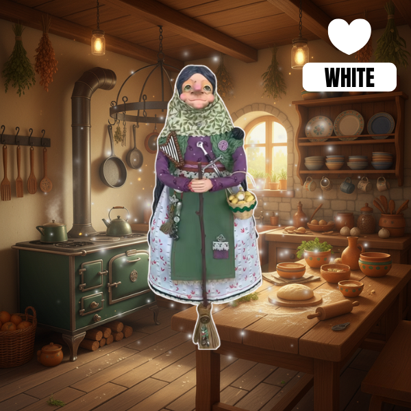 🧙‍♀️ Handmade Kitchen Witch Doll