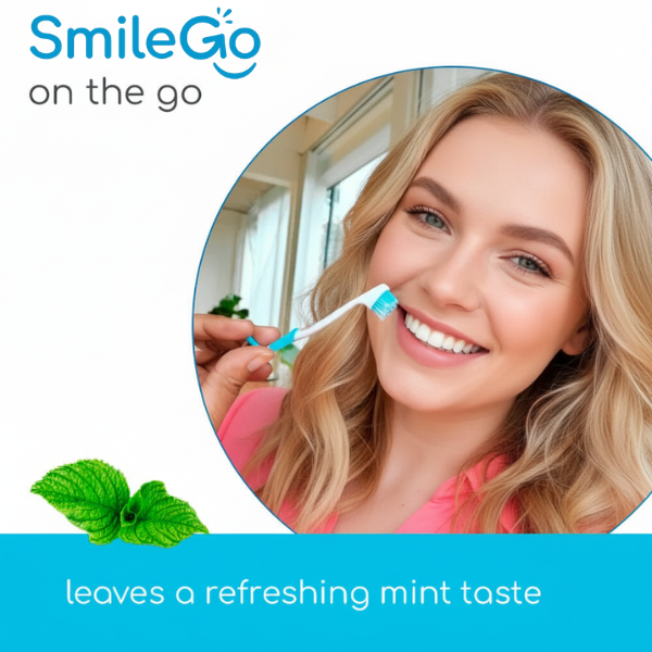 SmileGo™ 4-in-1 Portable Travel Toothbrush