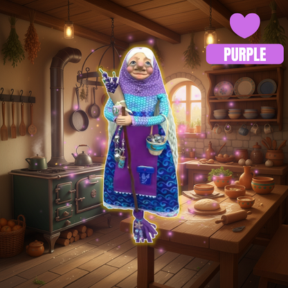 🧙‍♀️ Handmade Kitchen Witch Doll