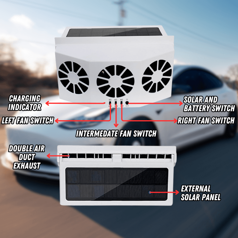 EcoAir™ - Natural Air Conditioner for Cars