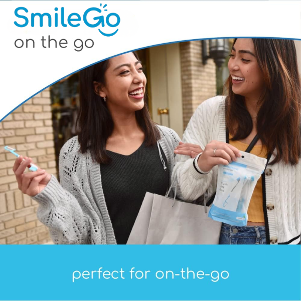 SmileGo™ 4-in-1 Portable Travel Toothbrush