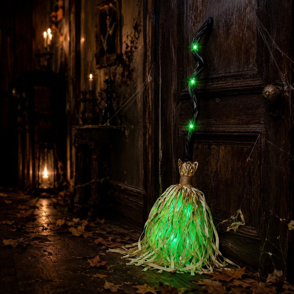 BooBroom™ Animated Moving Witch Broom