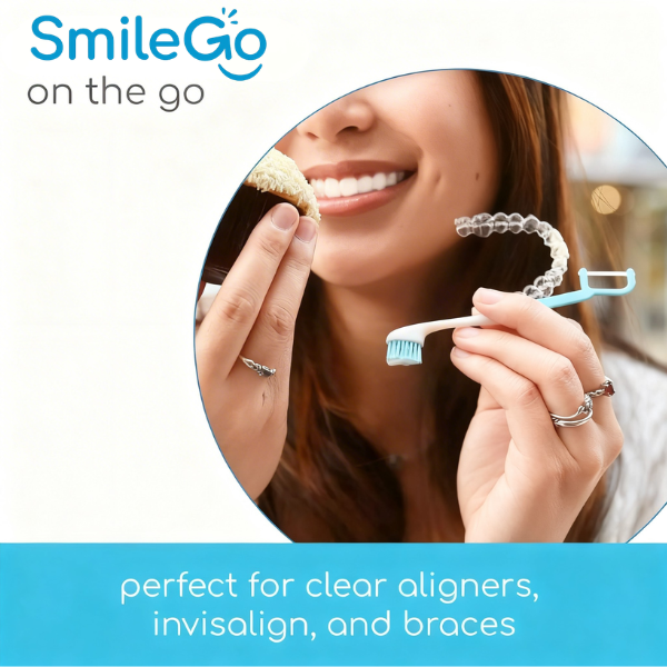 SmileGo™ 4-in-1 Portable Travel Toothbrush