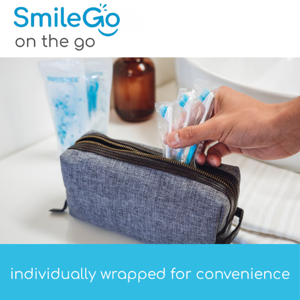 SmileGo™ 4-in-1 Portable Travel Toothbrush