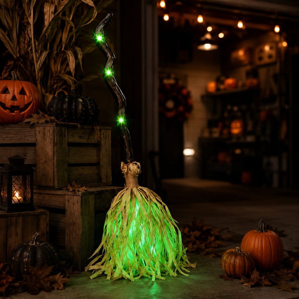 BooBroom™ Animated Moving Witch Broom
