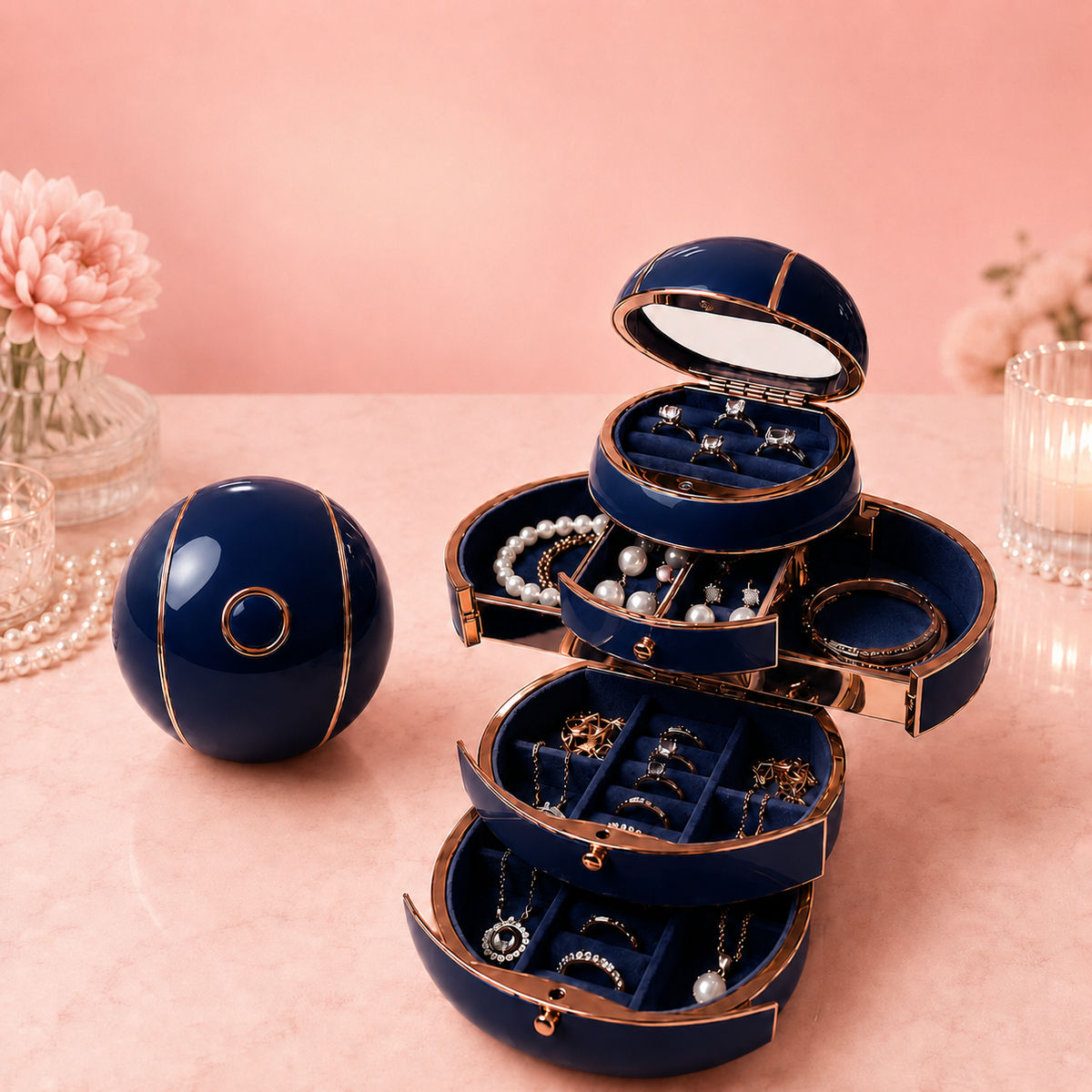 Esferia™ Magic Sphere Jewelry Organizer