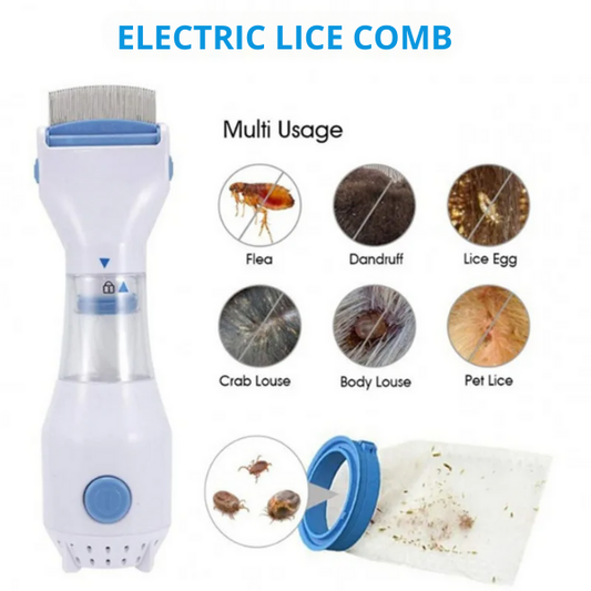 LiceBuster™ - Electric Comb for Eliminating Lice