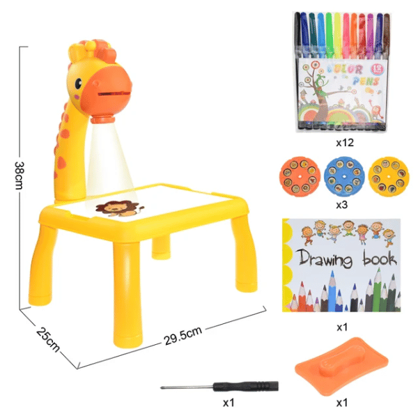 LightDraw™ - Artistic Drawing Table with LED Projector for Kids – Comet ...