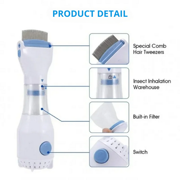 LiceBuster™ - Electric Comb for Eliminating Lice