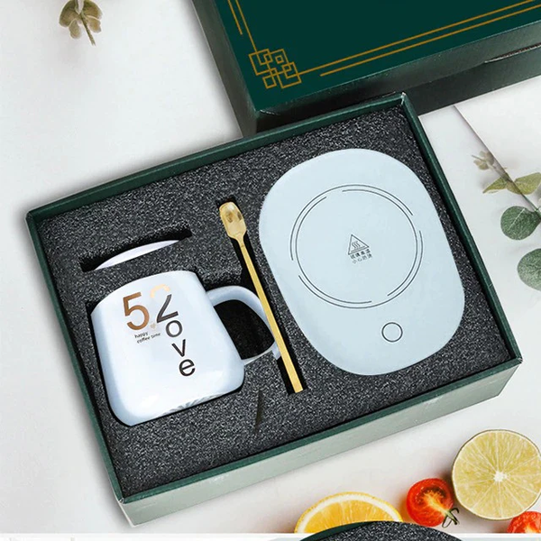 HeatPro™ Cup with electric beverage heating base