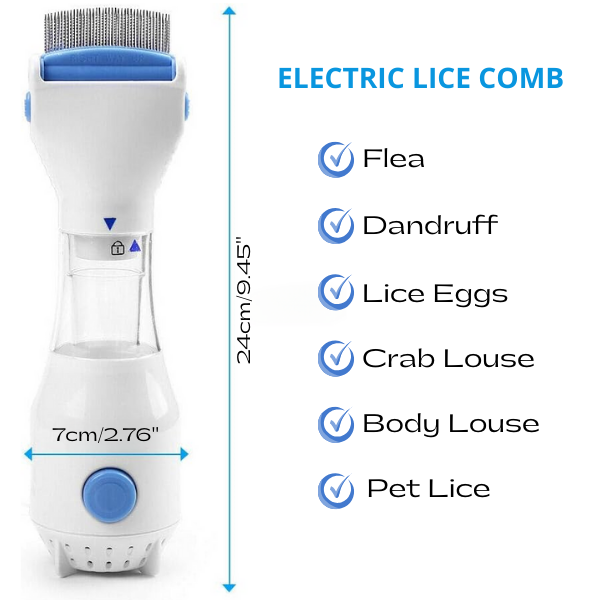 LiceBuster™ - Electric Comb for Eliminating Lice