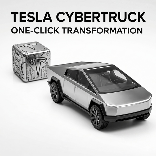 Mechanical Transformation Cube - Tesla CyberTruck