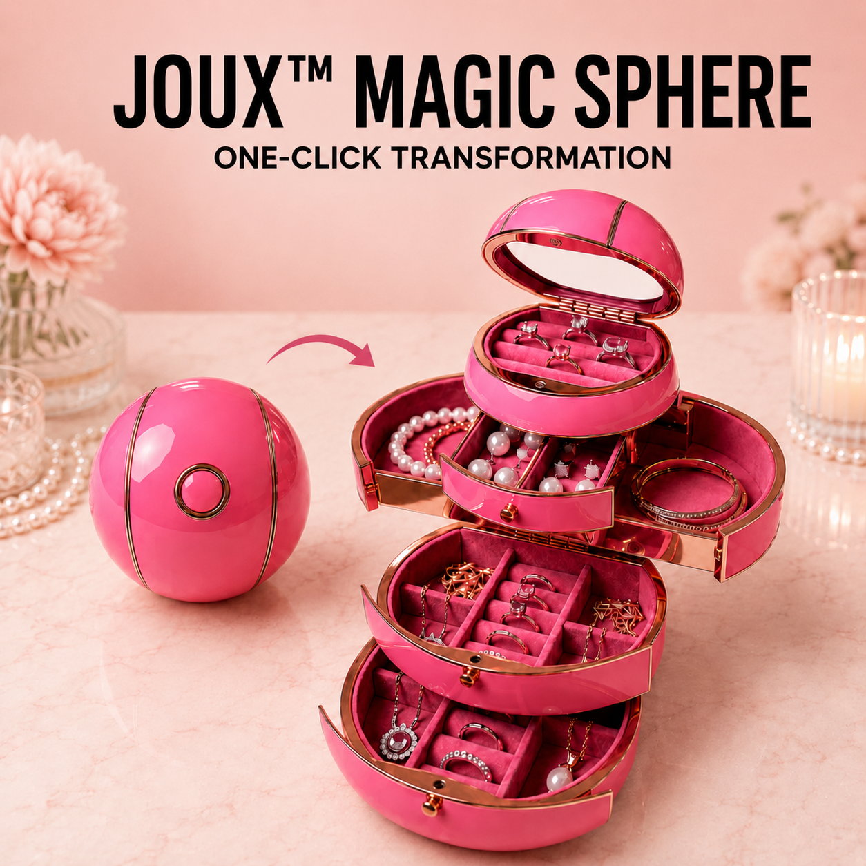 Joux™ Magic Sphere Jewelry Organizer