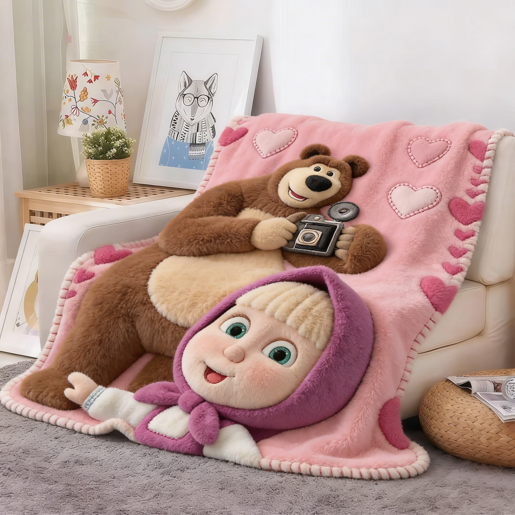 SnuggleSaurus™ 3D Sensory Blanket